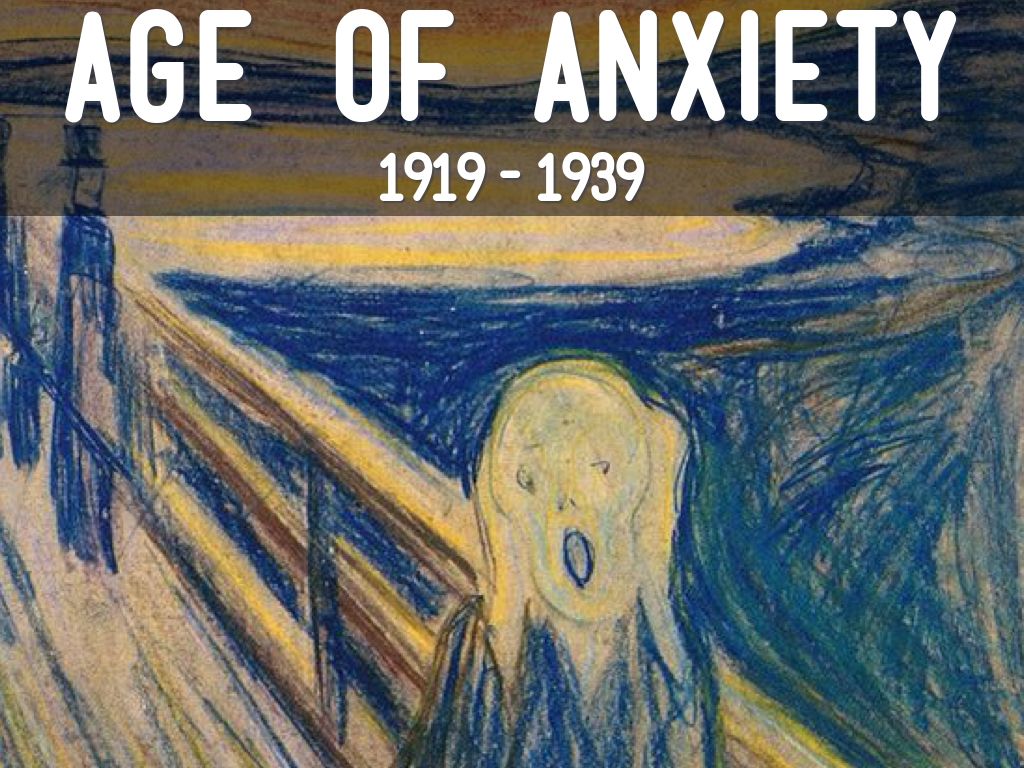 The age of anxiety poem pdf
